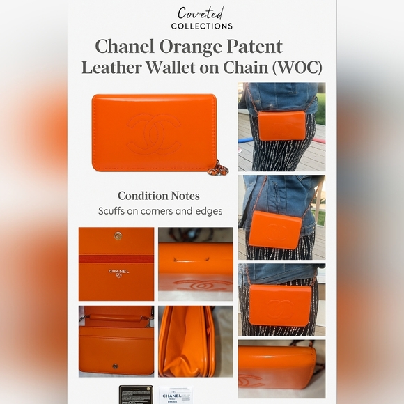 Authentic Chanel Matelasse Patent Leather Crossbody Bag..RARE - Picture 16 of 16